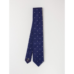 Fefé cravatta seta blu