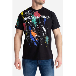 SPRAYGROUND T-SHIRT NERA SPLAT