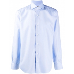 BARBA NAPOLI  CAMICIA CELESTE