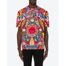 MOSCHINO T-SHIRT PINBALL PRINT