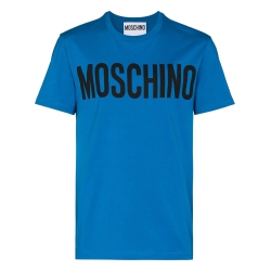 MOSCHINO T-SHIRT AZZURRA...